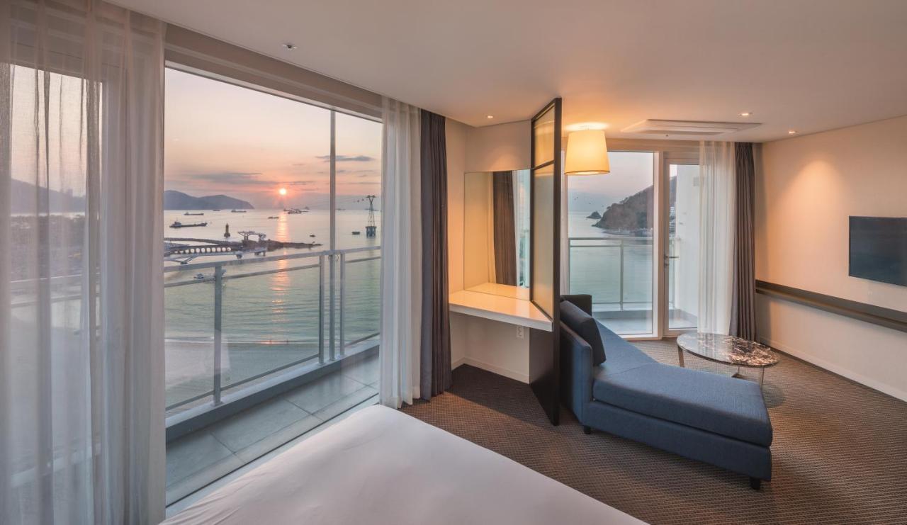 Hotel Grab The Ocean Songdo Busan Esterno foto