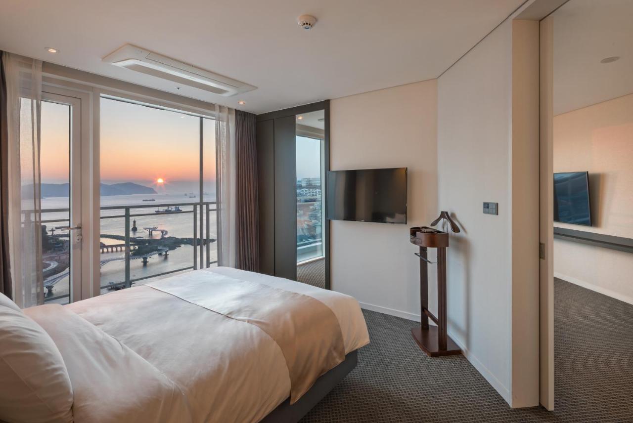 Hotel Grab The Ocean Songdo Busan Esterno foto