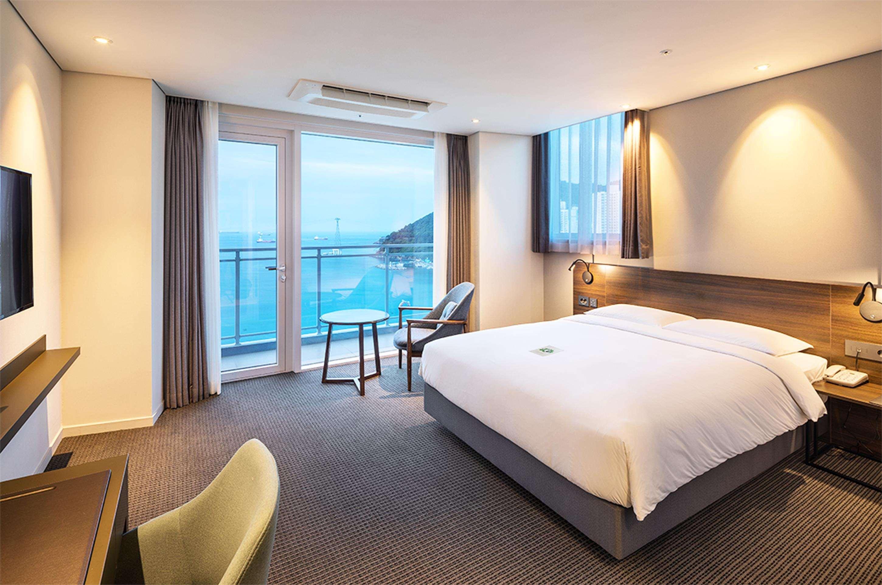 Hotel Grab The Ocean Songdo Busan Esterno foto