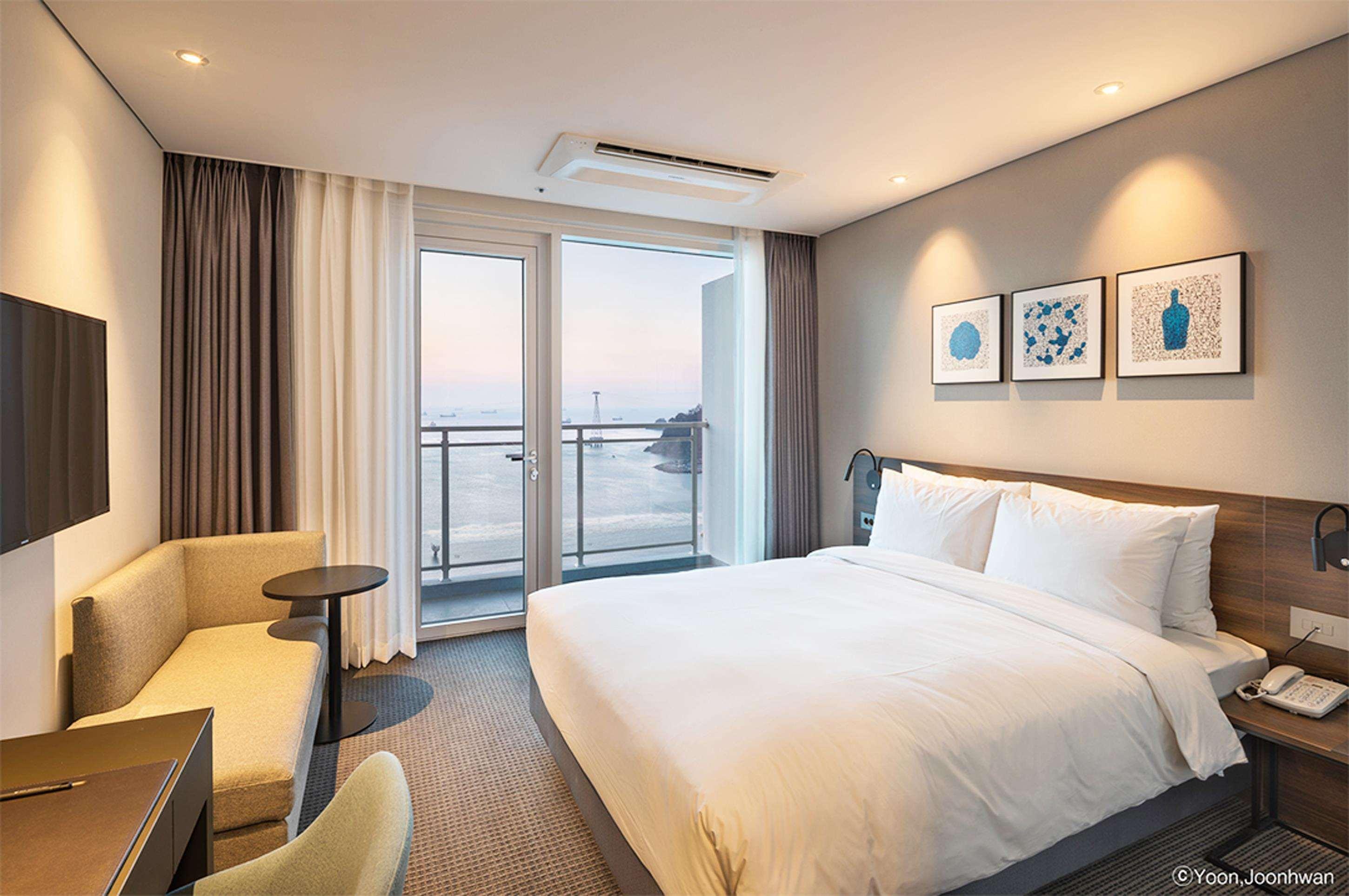 Hotel Grab The Ocean Songdo Busan Esterno foto