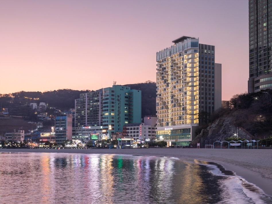 Hotel Grab The Ocean Songdo Busan Esterno foto