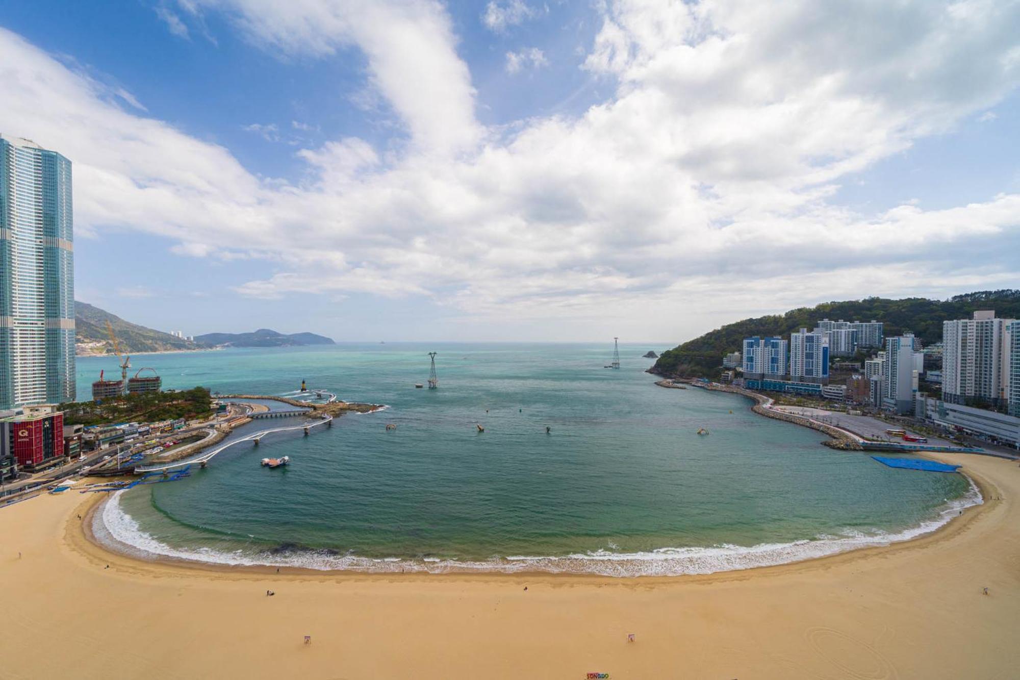 Hotel Grab The Ocean Songdo Busan Esterno foto