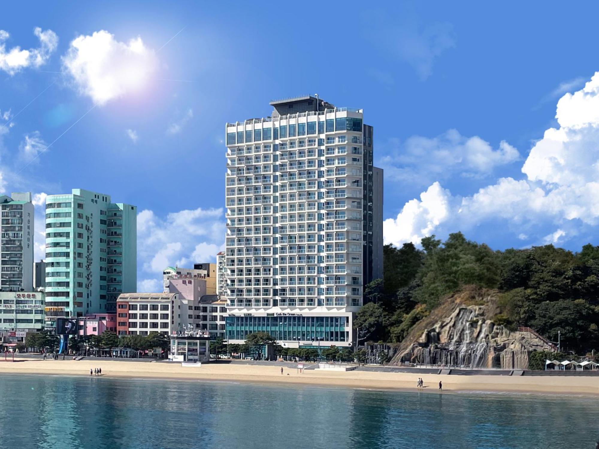 Hotel Grab The Ocean Songdo Busan Esterno foto