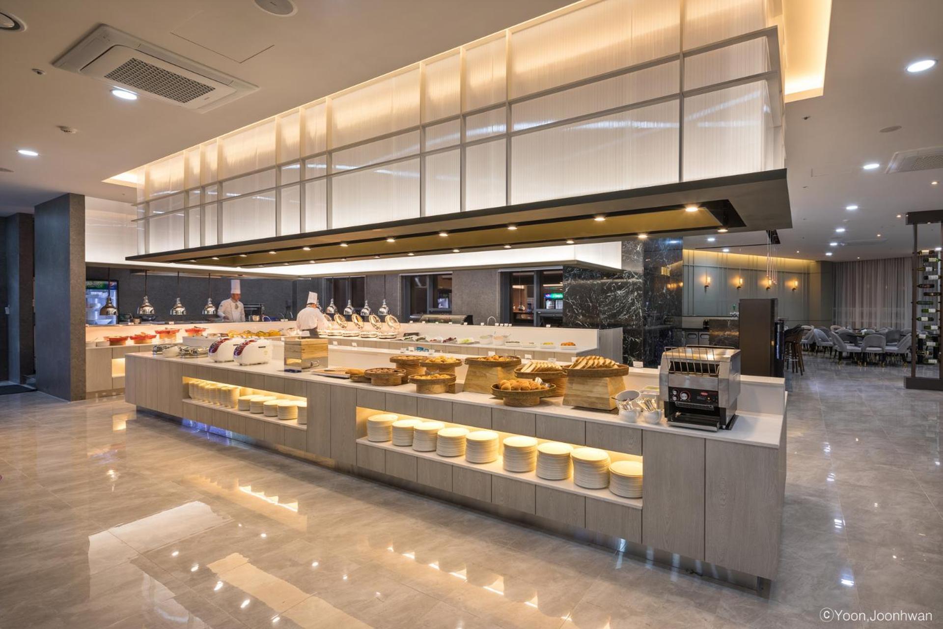 Hotel Grab The Ocean Songdo Busan Esterno foto