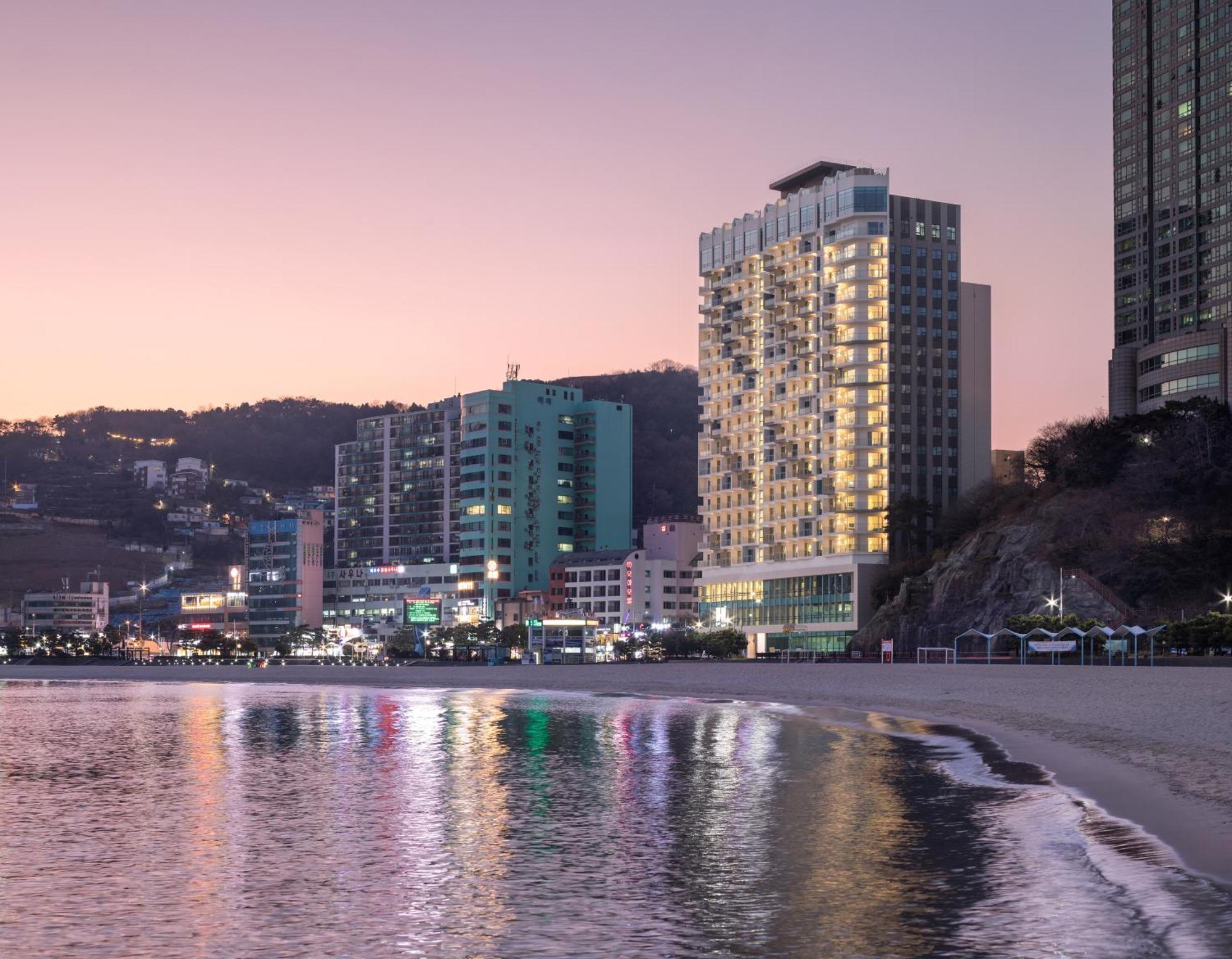 Hotel Grab The Ocean Songdo Busan Esterno foto