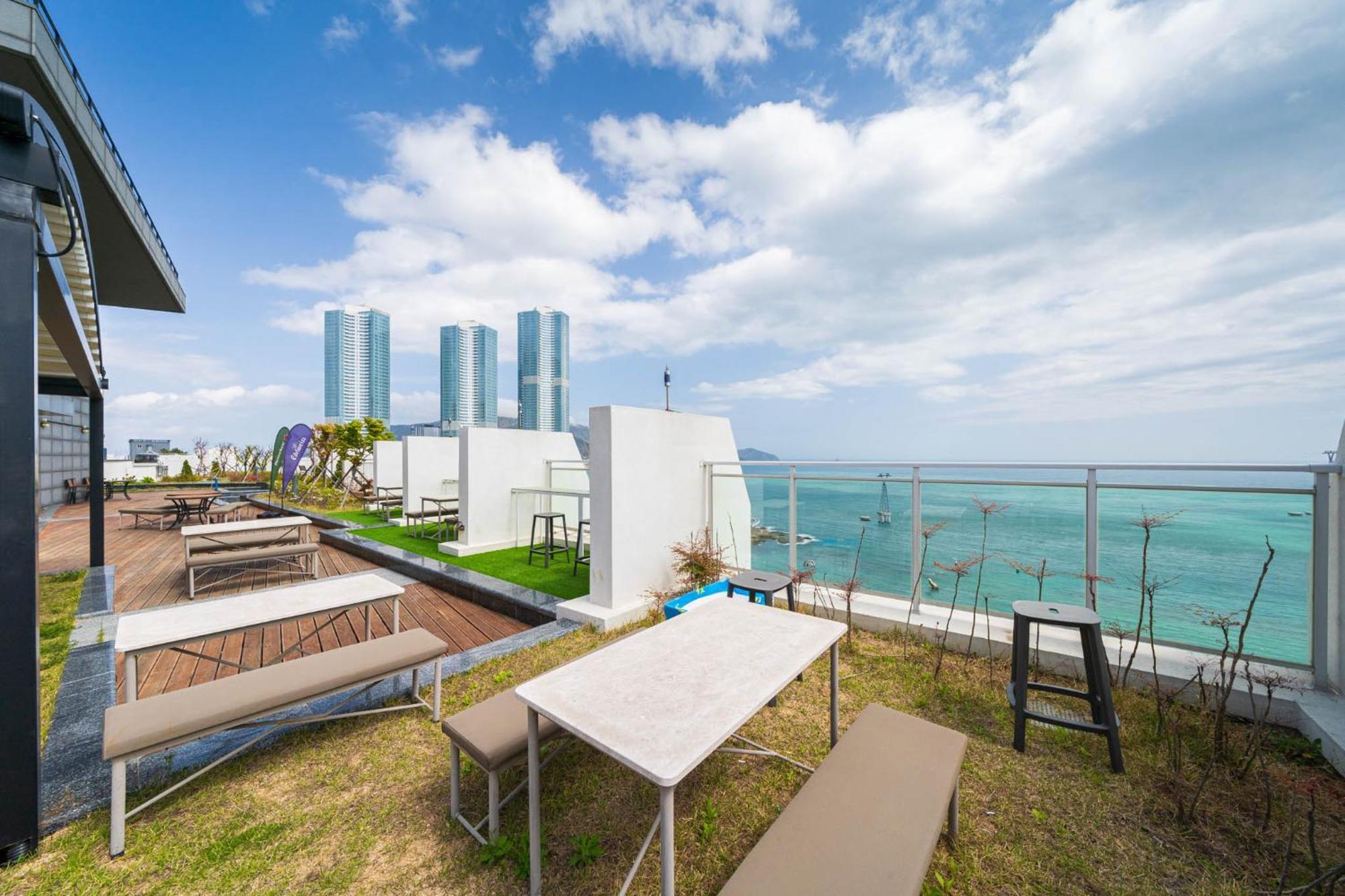 Hotel Grab The Ocean Songdo Busan Esterno foto