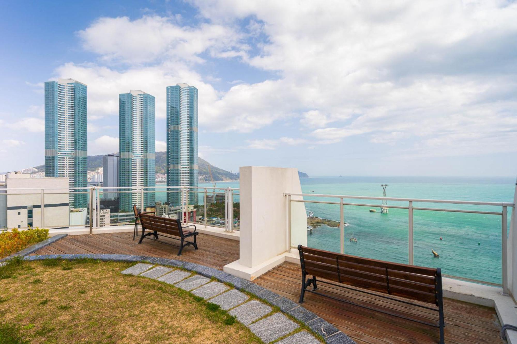 Hotel Grab The Ocean Songdo Busan Esterno foto