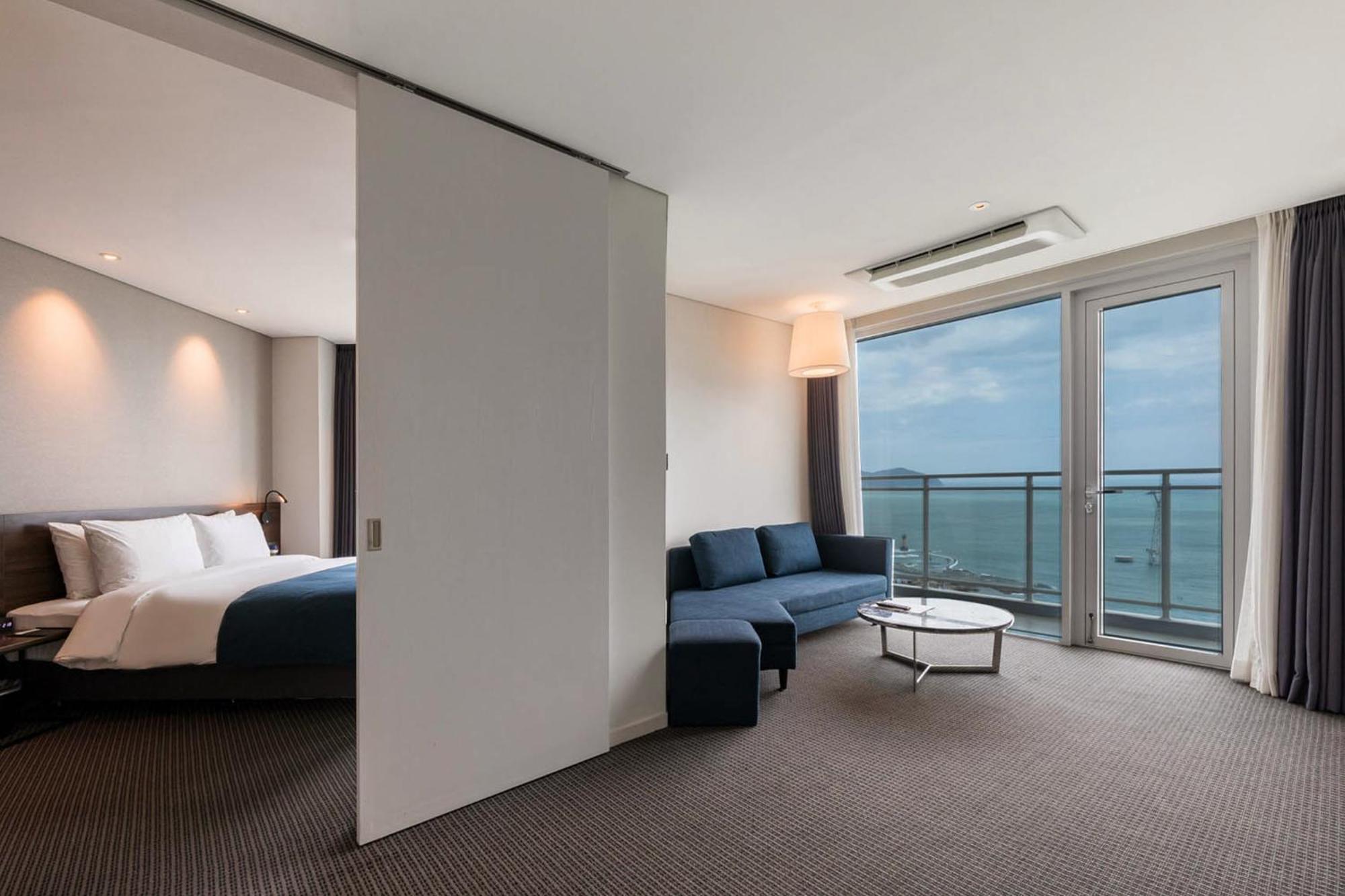 Hotel Grab The Ocean Songdo Busan Esterno foto